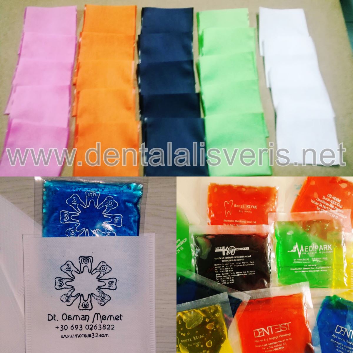 KOMPRES JEL KILIF BASKILI 200 ADET