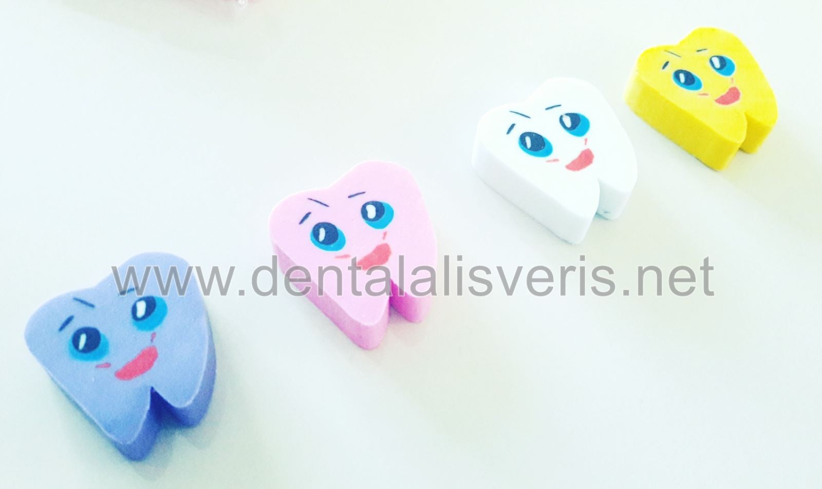 DİŞ ŞEKLİNDE SİLGİ (40 ADET)