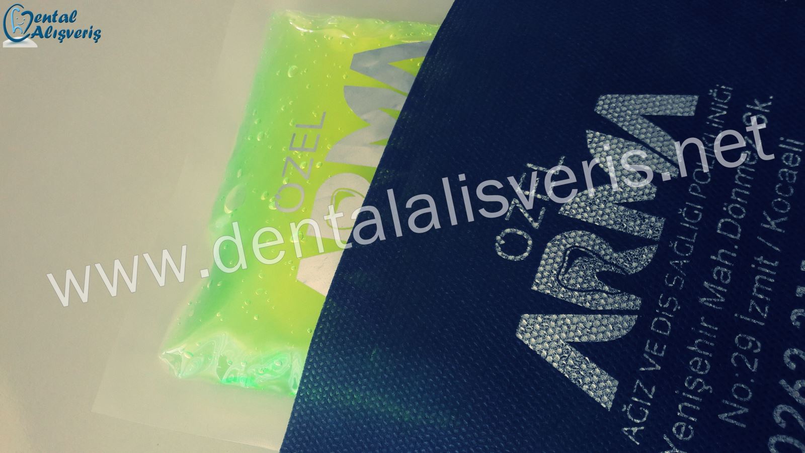 KOMPRES JEL KILIF BASKILI 200 ADET