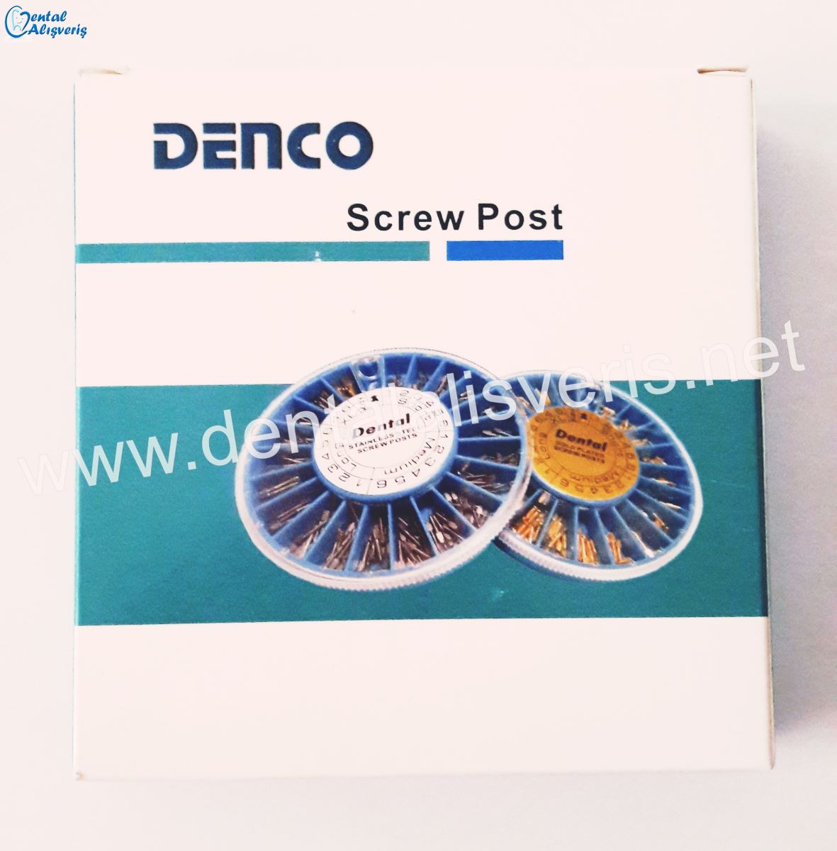 Denco Screw Post (Golden Plated) 120pcs/Box