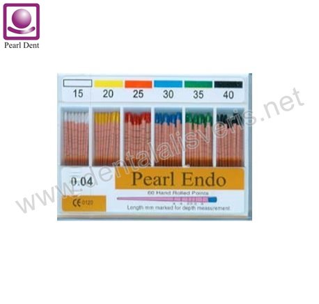 PEARL DENT Gutta Percha AÇILI 0.04-0.06 (NO 15-20-25-30-35-40-45 )15/40